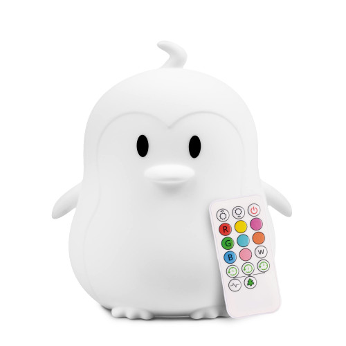 Lumipets Penguin, Kids Night Light, Silicone Nursery Light for Baby and Toddler, Squishy Night Light for Kids Room, Animal Night Lights for Girls and Boys, Kawaii Lamp, Cute Lamps for Bedroom Lumipets Penguin, Kids Night Light, Silicone Nursery Light for Baby and Toddler, Squishy Night Light for Kids Room, Animal Night Lights for Girls and Boys, Kawaii Lamp, Cute Lamps for Bedroom