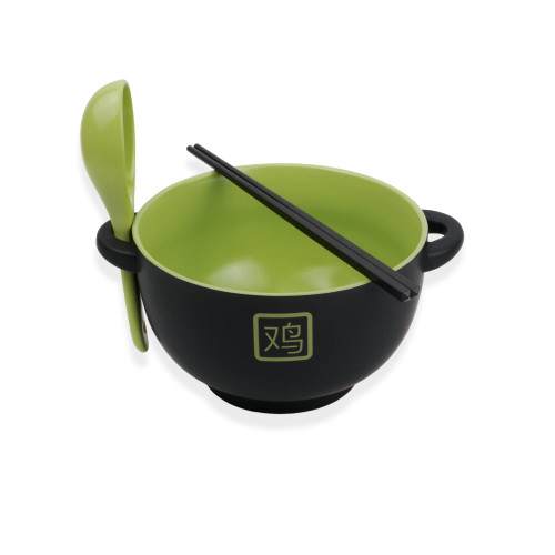 Ceramic Japanese Ramen Bowl Set with Chopsticks and Soup Spoon - Microwavable Ramen Noodles Bowl w/Utensils for Udon, Miso, Thai, or Pho Soup - Versatile Asian Bowls for Rice (Green Rooster, 23 oz) Ceramic Japanese Ramen Bowl Set with Chopsticks and Soup Spoon - Microwavable Ramen Noodles Bowl w/Utensils for Udon, Miso, Thai, or Pho Soup - Versatile Asian Bowls for Rice (Green Rooster, 23 oz)