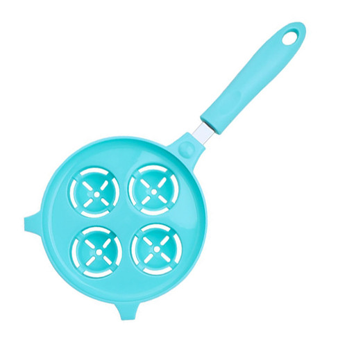 AMUONTY Egg Separator Egg White Yolk Separator, Egg Divider Egg Extractor, Plastic Stainless Steel Egg Sieve, Funnel Design to Quickly Filter Egg Whites (Blue)