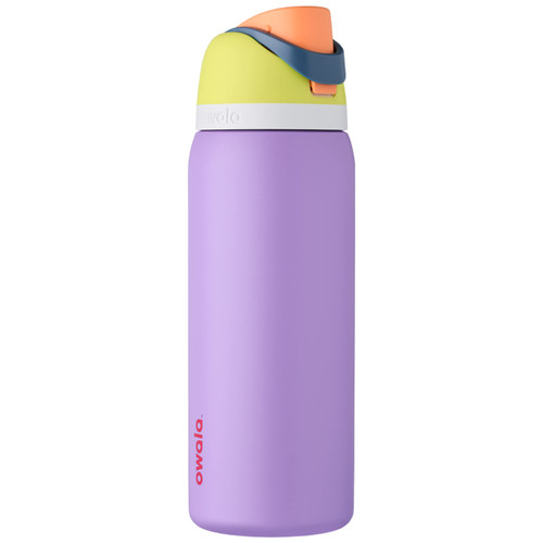 Owala FreeSip Insulated Stainless Steel Water Bottle with Straw for Sports and Travel, BPA-Free, 32-oz, Retro Boardwalk Owala FreeSip Insulated Stainless Steel Water Bottle with Straw for Sports and Travel, BPA-Free, 32-oz, Retro Boardwalk
