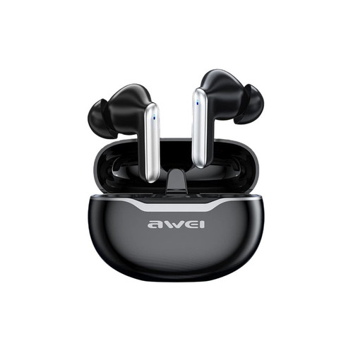 AWEI T50 Wireless Bluetooth Earbuds - Noise Cancelling Earbuds for iPhone and Android - Waterproof and Gaming Earbuds with Microphone - Noise Canceling Earbuds Wireless