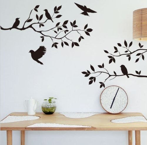 Removable Birds Tree Branch Wall Sticker Mural Vinyl Decal Home Room Decor Removable Birds Tree Branch Wall Sticker Mural Vinyl Decal Home Room Decor