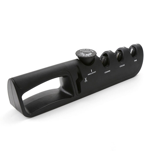 4-In-1 Knife Sharpener Help Polish,Knife Sharpeners For Kitchen Knives, Sharpen And Repair Kitchen Knives,Household Blade Sharpener Sharpening Tool, For Steel Knives, Scissors