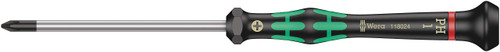 Wera 05118024001 Kraftform Micro 2050 PH Phillips Electronics Precision Screwdriver, PH 1 Head, 80mm Blade Length