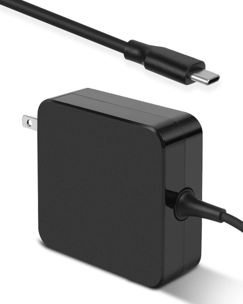 65W USB C Charger,PD Wall Power Adapter Compatible for MacBook Pro, Dell XPS, Chromebook, Lenovo, Huawei Matebook, HP Spectre, Acer and Any Laptops or Smart Phones with USB C