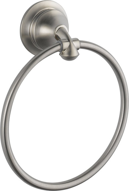 DELTA FAUCET 79446-SS Linden Wall Mounted Towel Ring in Brilliance Stainless Steel