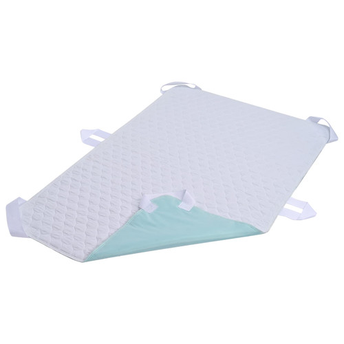ECONAZOLE Incontinence Bed Pads, Washable Mattress Protector Pad with 6 Handles, Reusable Waterproof Underpads for Elderly, Adults, Dog, 34" x 36"