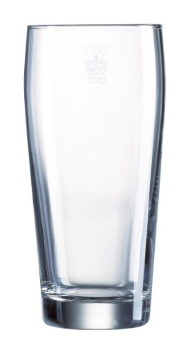 Arc International Luminarc Willi Becher Tumbler, 20-Ounce, Set of 12
