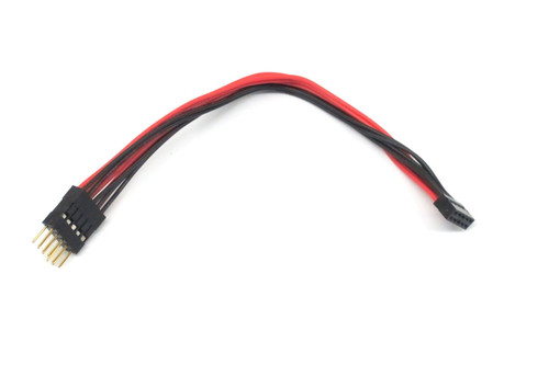 Micro SATA Cables|2.0 mm Female to 2.54 mm Male 10 Pin Connector - 6 Inches with 9 Populated Pins