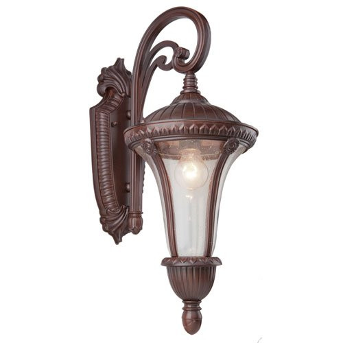 Artcraft Lighting Rio Outdoor Wall Sconce, Mahogany