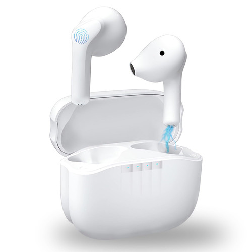 Wireless Earbuds Bluetooth 5.3 Headphones with Charging Case HiFi Stereo Sound in-Ear Earphones Built-in Mic IPX7 Waterproof Touch Control Ear Bud Auto Pairing Noise Cancelling Headset for iOS/Android Wireless Earbuds Bluetooth 5.3 Headphones with Charging Case HiFi Stereo Sound in-Ear Earphones Built-in Mic IPX7 Waterproof Touch Control Ear Bud Auto Pairing Noise Cancelling Headset for iOS/Android