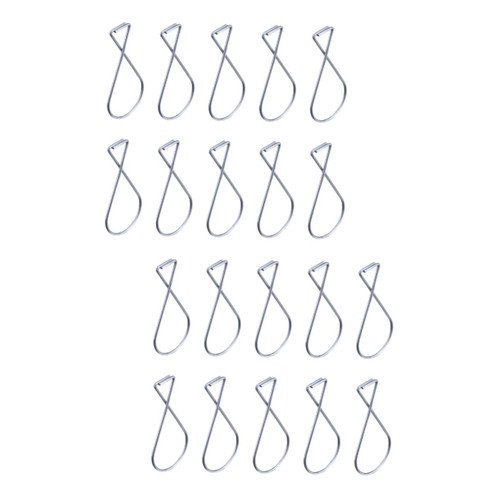 Cabilock 200 Pcs Ceiling Hook Flower Pot Hangers Metal Clothing Rack Stainless Steel Hooks Ceiling Drapes Drop Ceiling Hooks Suspended Ceiling Hook Suspended Ceiling Hooks Metal Hook Metal