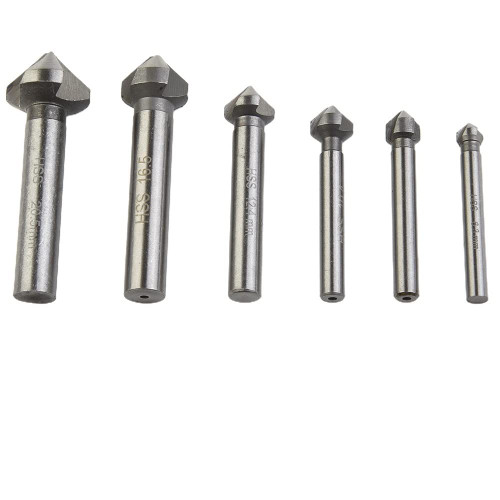 3 Flute Countersink Drill Bit 90 Degree Chamfering Tools Chamfer Cutter 6.3-20.5mm Chamfering Cutter Wood Metal Hole Drilling 1Pcs (Color : 16.5mm)
