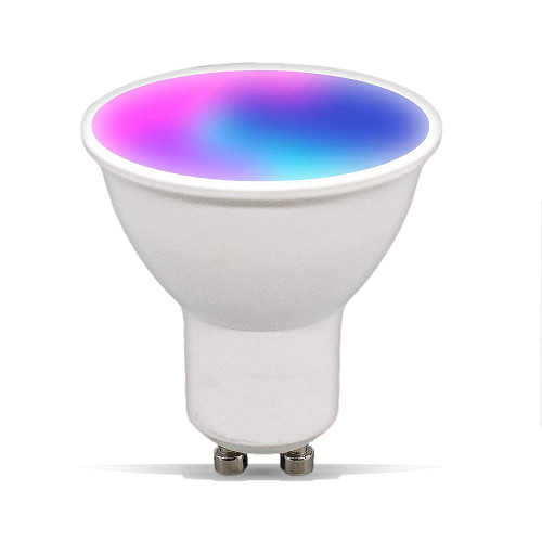 Athom GU10 WiFi Smart LED Light Bulbs, Works with Apple Homekit, Dimmable RGBCW Color Changing Light, Siri Voice Control, LED Track and spot Light Bulbs,5W