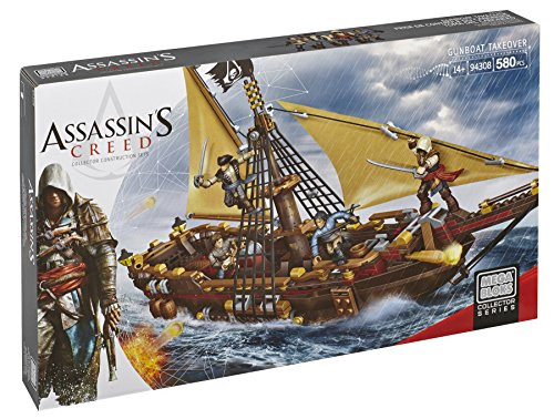 Mega Bloks Assassin's Creed Gunboat Takeover Mega Bloks Assassin's Creed Gunboat Takeover