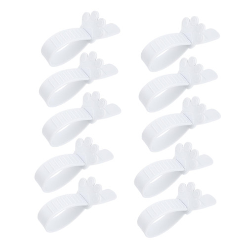 Zerodeko 20 Pcs Toilet Lid Lifter Portable Toilet Seat Cover Toilet Seat Handle Toilet Lid Straps Toilet Lid Handle Toilet Lifting Handle Seat Lifter for Toilet Lifters for Toilet Seat Seat
