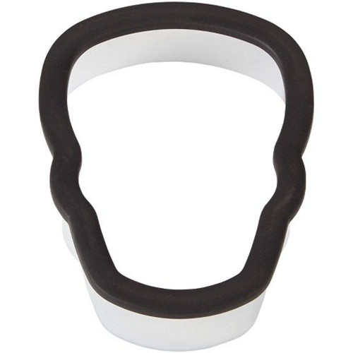 Wilton Comfort Grip Black Skull Cookie Cutter Plastic