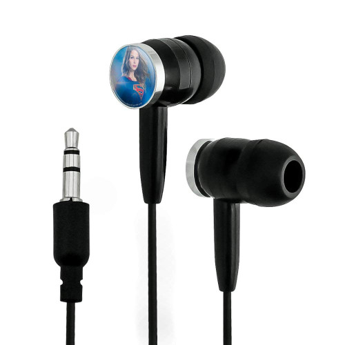 GRAPHICS & MORE Supergirl TV Series Supergirl Character Novelty in-Ear Earbud Headphones