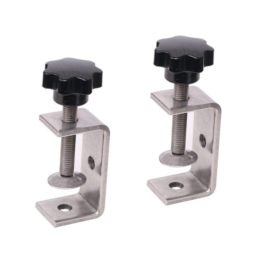 BOLWHAO Heavy Duty C-Clamp Tiger Clamp Wood Clamps Stainless Steel C-Clamp for Welding Carpenter Building Household Mount G-Clamp With Wide Jaw Openings 2PCS BOLWHAO Heavy Duty C-Clamp Tiger Clamp Wood Clamps Stainless Steel C-Clamp for Welding Carpenter Building Household Mount G-Clamp With Wide Jaw Openings 2PCS