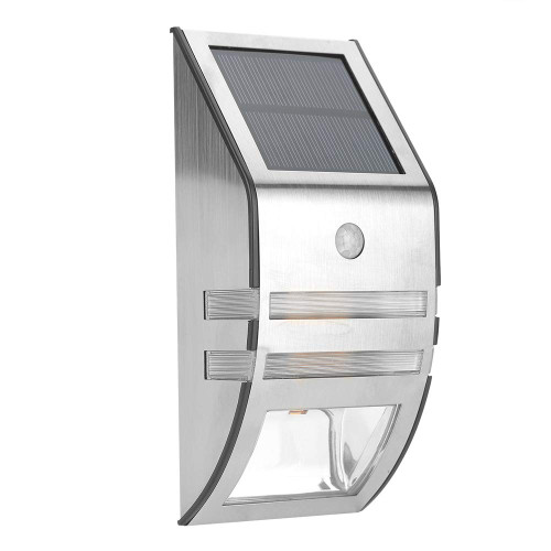 SH-RuiDu LED Solar Motion Light, Outdoor Solar Powered PIR Motion Sensor Path Wall Light Garden Security Lamps with 2 LEDs for Garage Garden Barn Fence Patio Front Door Porch SH-RuiDu LED Solar Motion Light, Outdoor Solar Powered PIR Motion Sensor Path Wall Light Garden Security Lamps with 2 LEDs for Garage Garden Barn Fence Patio Front Door Porch