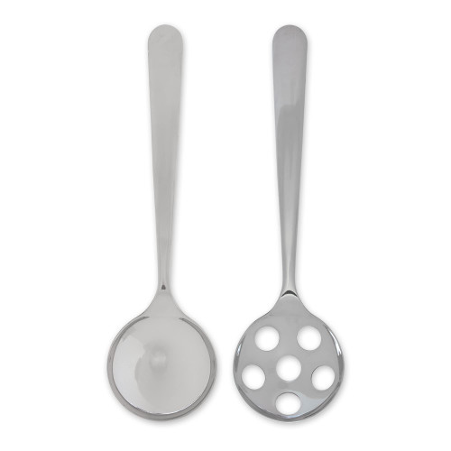 RSVP International Endurance Endurance Kitchen Collection Salad Serving Set, Dishwasher Safe, Set of 2, Stainless Steel RSVP International Endurance Endurance Kitchen Collection Salad Serving Set, Dishwasher Safe, Set of 2, Stainless Steel