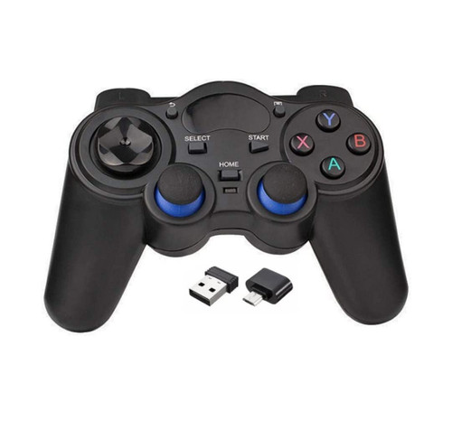 Rzzhgzq 1 Pack USB Wireless Gaming Controller for PC/Laptop Computer (Windows XP/7/8/10)/ Android / PS3 & Steam Joystick Gamepad for pc Games Controller Compatible Android (B)