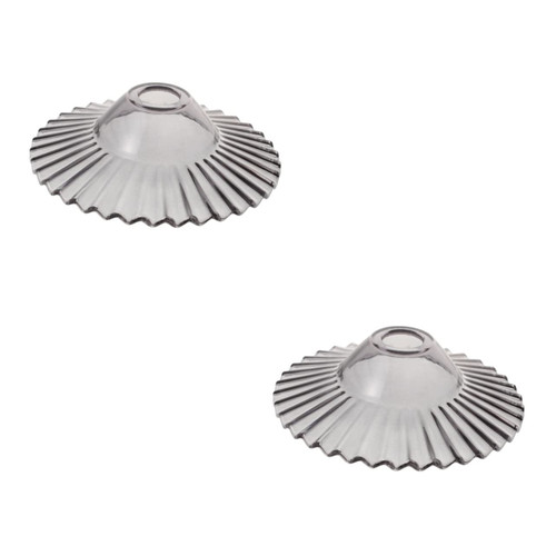 DOITOOL 2pcs Ceiling Light Fixture Hanging Light Fixture Ceiling Decor Lamp Shade Replacement Chandelier Glass Shades Farmhouse Light Shades Replacement Glass Shades for Pendant Lights