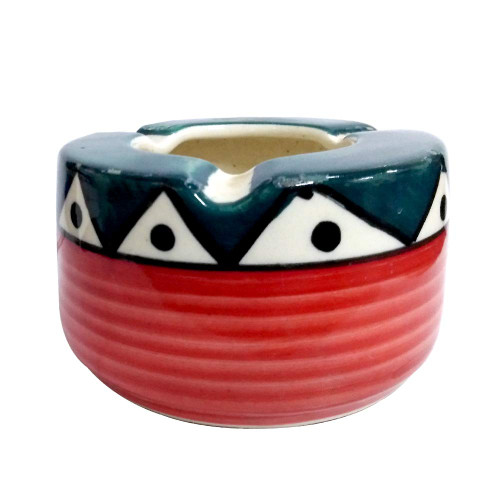 Sharvgun Ceramic Ashtray with Lids, Windproof, Cigarette Ashtray for Indoor or Outdoor Use, Ash Holder for Smokers,Desktop Smoking Ash Tray for Home Office Decoration