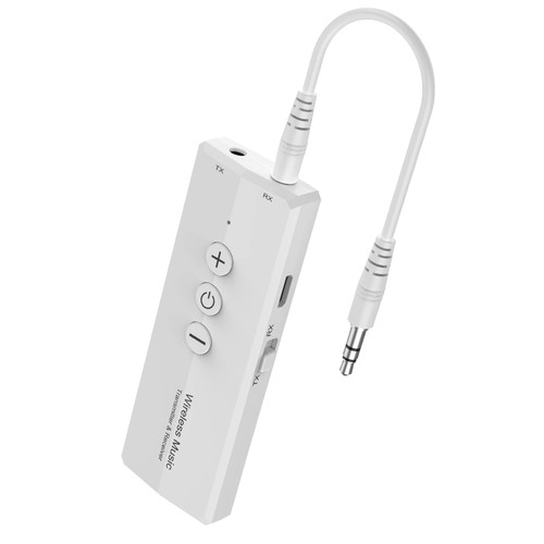 Isobel Bluetooth Transmitter/Receiver with Audio 3-in-1, Rechargeable Bluetooth Adapter for TV,Bluetooth Audio Receiver for Car Stereo System