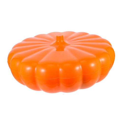 GRIRIW 1 Set Five-Compartment Pumpkin Dessert Trays Veggie Platter Tray with lid Fruit Platter Snack Serving Tray Divided Serving Dishes Serving Dish Tray Candy Storage Tray 35c