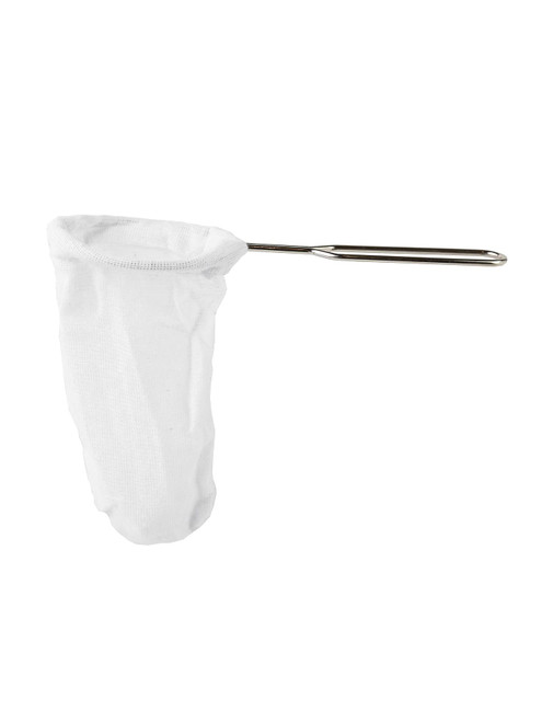 Thai Tea Filter (3 Inches) Reusable Traditional Thai style, Coffee/Tea Strainer, Cloth Tea Filter, Muslin Cloth Strainer, Made in Thailand