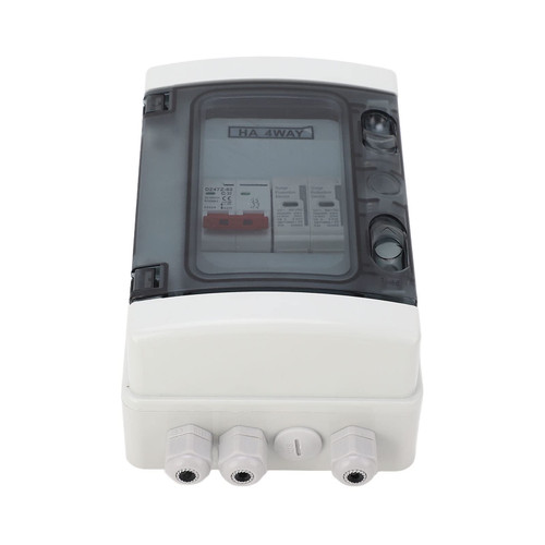 DC Disconnect Switch, PC IP65 Waterproof Mini Circuit Breaker Wide Application 500V for Power Supply (32A)