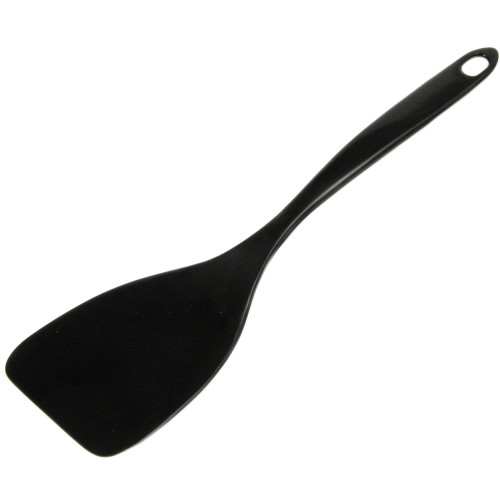 Chef Craft Basic Melamine Turner/Spatula, 11.25 inch, Black