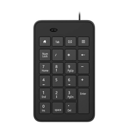 Wired Numeric Keypad USB Number Pad Numpad 23 Key Number Keypad Mini Keyboard Counting Tax Necessories Laptop PC Computer Notebook MacBook Computer Accessories