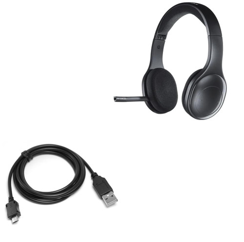 BoxWave Cable Compatible with Logitech H800 Headset - DirectSync Cable, Durable Charge and Sync Cable for Logitech H800 Headset, Logitech H800 Headset | H600 Headset