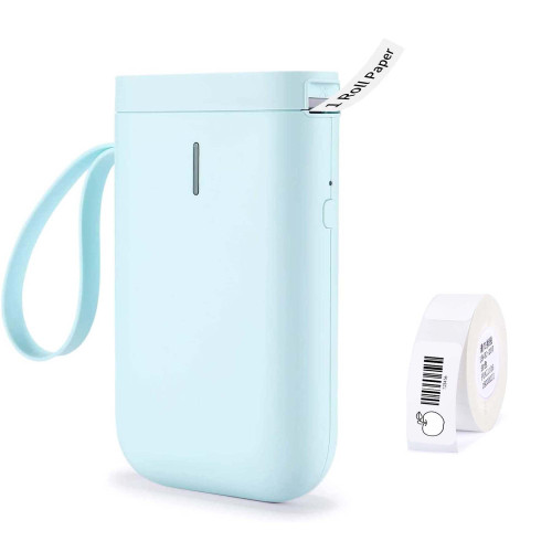 NIIMBOT Label Maker Machine with Tape, D11 Wireless Bluetooth Connection Portable Printer Mini Label Makers with Multiple Templates Easy to Use Office Home Organization USB Rechargeable