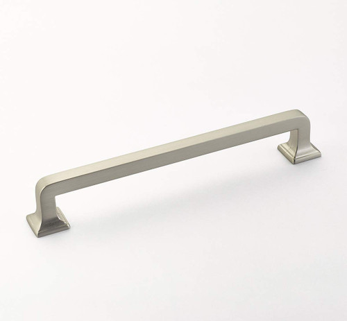 Schaub Menlo Park Collection 6 in. (152mm) Pull, Satin Nickel - 537-15