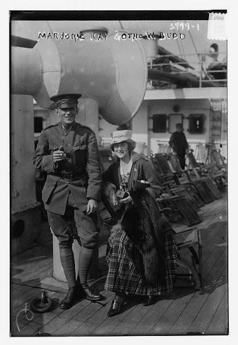 HistoricalFindings Photo: Marjorie Kay,Otho W Rudd,Lounge Chairs,Decks,Ships,Group Portrait Photographs