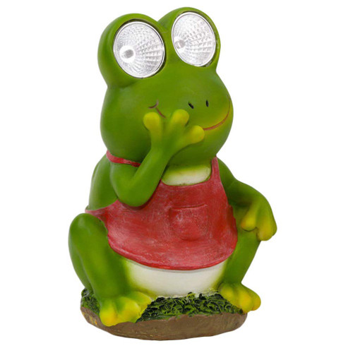 Happyyami Outdoor Statues Outdoor Statues Solar Garden Decor Statues Figurine Animal Sculpture with Solar LED Lights for Indoor Outdoor Decorations Frogs Frog Figurine Frog Statue Happyyami Outdoor Statues Outdoor Statues Solar Garden Decor Statues Figurine Animal Sculpture with Solar LED Lights for Indoor Outdoor Decorations Frogs Frog Figurine Frog Statue