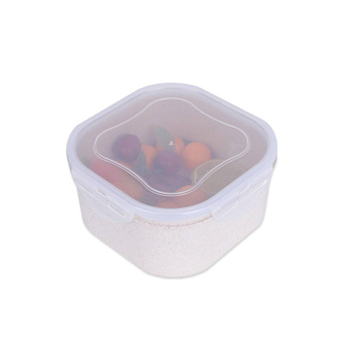 SAXTZDS Fresh-Keeping Box Fruit Storage Box Lunch Box Instant Noodle Bowl Sealed Microwave Oven Heating Refrigerator Refrigeration