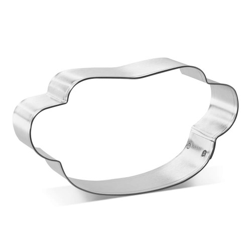 Hotdog Cookie Cutter 4 in B1525 - Foose Cookie Cutters - USA Tin Plate Steel Hotdog Cookie Cutter 4 in B1525 - Foose Cookie Cutters - USA Tin Plate Steel