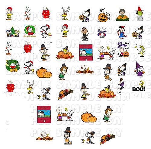 60 Fall/Winter Holiday Peanuts #2 Waterslide Nail Decals/Nail Art (Christmas, Thanksgiving,Halloween) 60 Fall/Winter Holiday Peanuts #2 Waterslide Nail Decals/Nail Art (Christmas, Thanksgiving,Halloween)