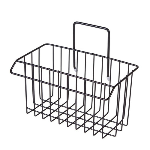 Punch-free wall-mounted drain rack steel ball rag storage rack kitchen wrought iron sink sponge drain basket kitchen Accessories