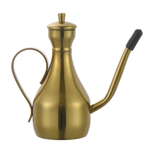 Eaarliyam Stainless Steel Oil Drizzler, Olive Oil Bottle Stainless Steel Oil Drizzler Olive Oil Dispenser Can For Kitchen Tool Accessories