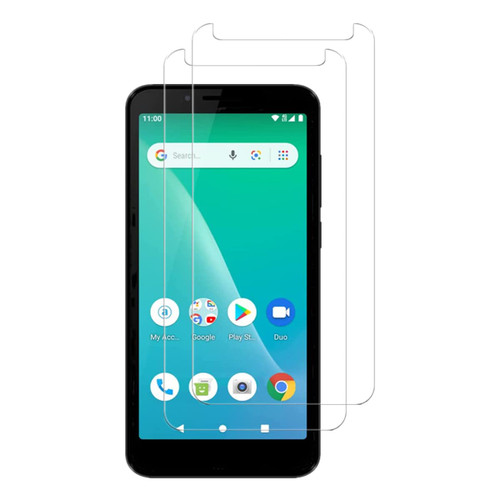VIESUP Screen Protector for SCHOK Volt SV55, [2 Pack] 9H Hardness Easy Install Screen Tempered Glass for Schok Volt SV55 SV55216 Phone