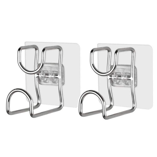 ALINNA Adhesive Hooks, Heavy Duty Washbasin Hook Stainless Steel Robe Towel Hook for Hanging Washbasin Bathroom Kitchen(2 Pack) ALINNA Adhesive Hooks, Heavy Duty Washbasin Hook Stainless Steel Robe Towel Hook for Hanging Washbasin Bathroom Kitchen(2 Pack)