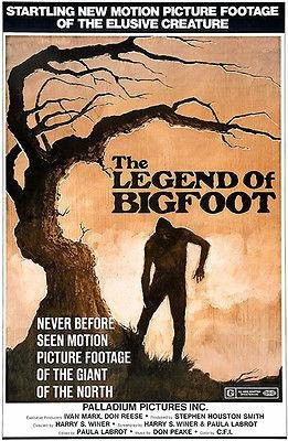 The Legend of Bigfoot - 1976 - Movie Poster