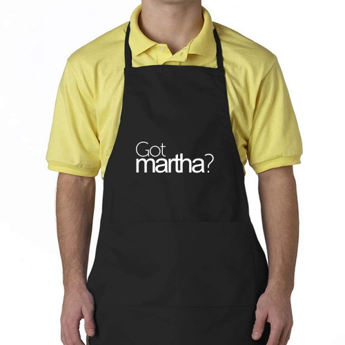 Eddany Got Martha? Bold Apron
