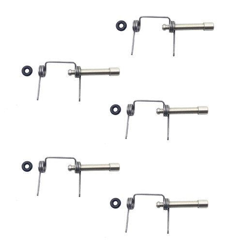 5 Sets TBVBTFD Generic Replacement Parts Compatible with Hitachi NV45AB2 Aftermarket Feeder Spring Shafts Washers Set for Roofing Nailer 877-761
