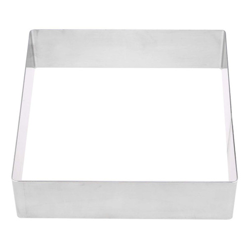 Cabilock Tiramisu Baking Mould for Mouss Ring Stainless Steel Cake Ring Pastry Ring Cirle Mold for Baking Cutting Cake Biscuit (Silver 9 Inch) Cabilock Tiramisu Baking Mould for Mouss Ring Stainless Steel Cake Ring Pastry Ring Cirle Mold for Baking Cutting Cake Biscuit (Silver 9 Inch)